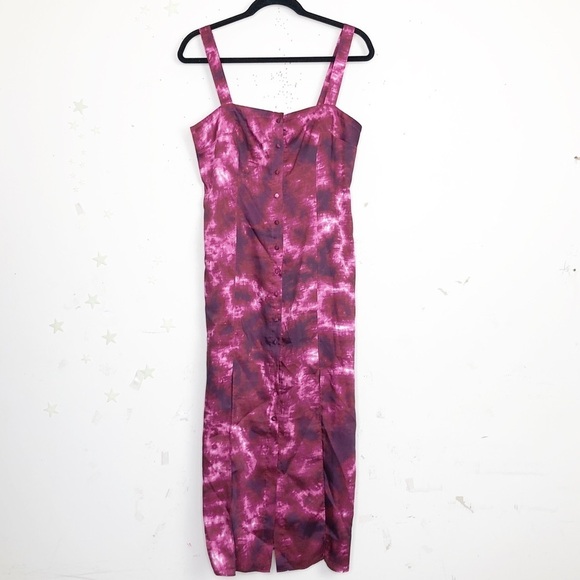 CINQ A’ Sept’ tie dye Alexa button down dress - Picture 9 of 15